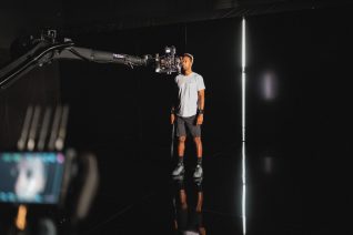 Gael-monfils-camera-bras-robot-tennis-artengo-studio-tournage-publicité-making-of-unevi